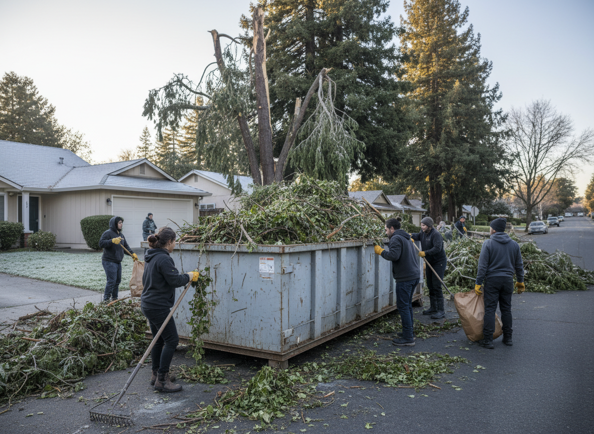 How to Handle Yard Waste After Fremont Winter Storms